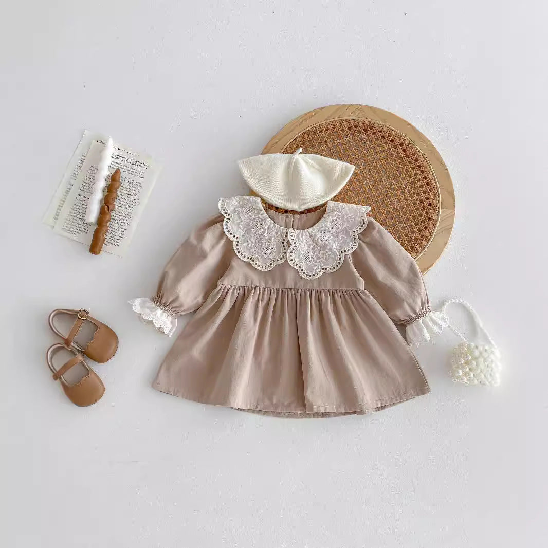 Vestido para Niña – Vintage Latte