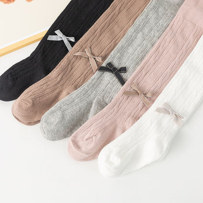 Colección “Moño Clásico” – Pantimedias Tejidas