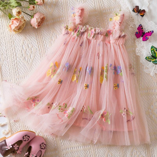 Vestido tul de Mariposa