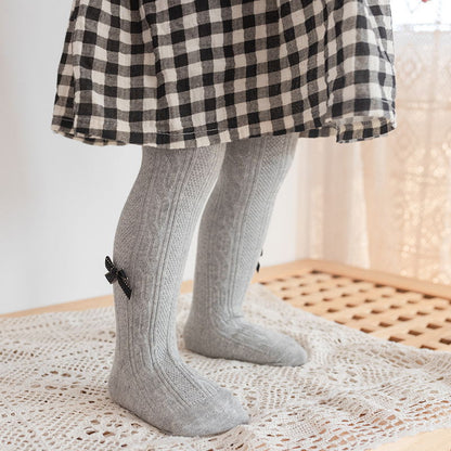 Colección “Moño Clásico” – Pantimedias Tejidas