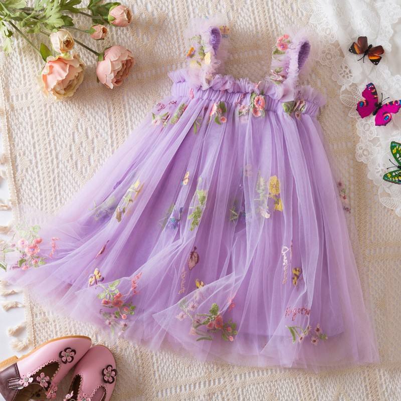 Vestido tul de Mariposa