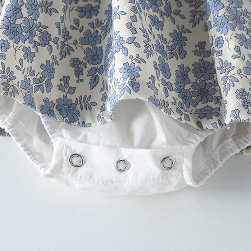 Conjunto Vintage Floral – Elegancia atemporal para tu bebé